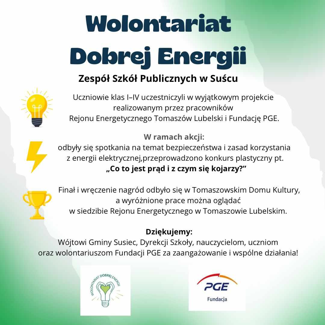 wolontariat dobrej energii